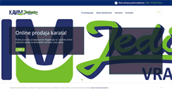 Desktop Screenshot of kavim-vranje.rs