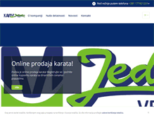 Tablet Screenshot of kavim-vranje.rs